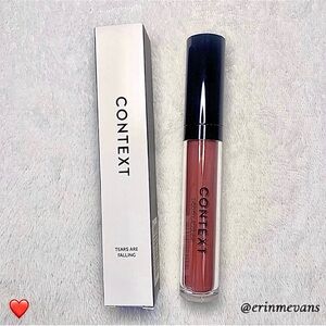 Context Skin Tears Are Falling Liquid Lacquer Ultra Matte Lipstick Full Size New